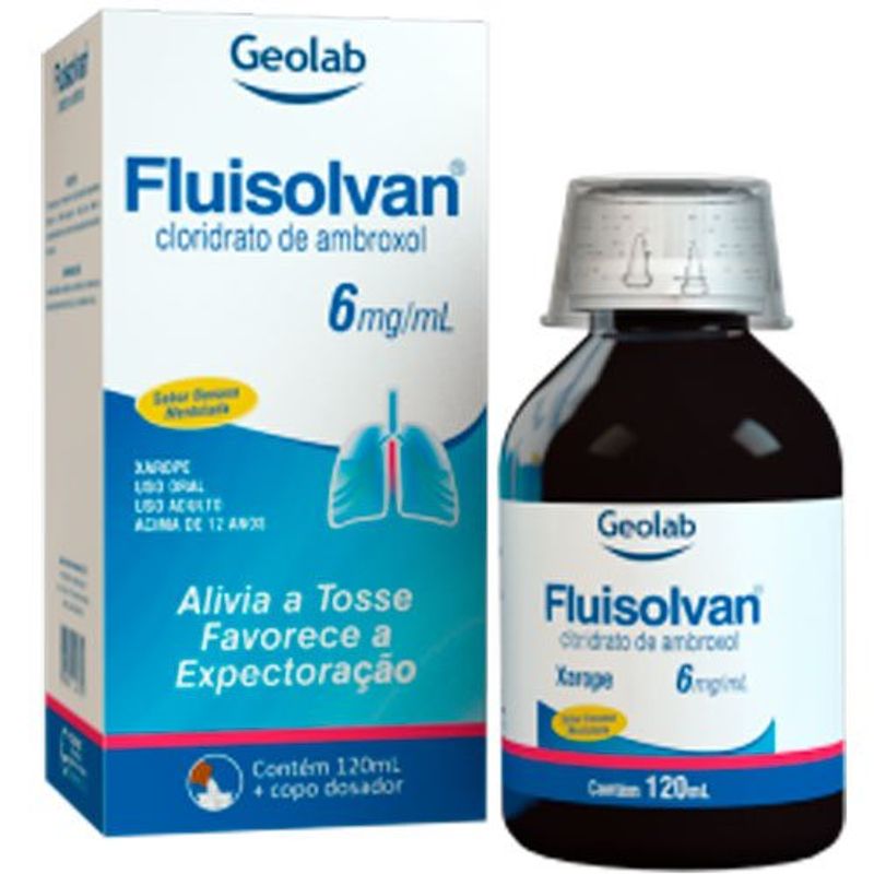 fluisolvan 6mg/ml xarope 120ml adulto geolab