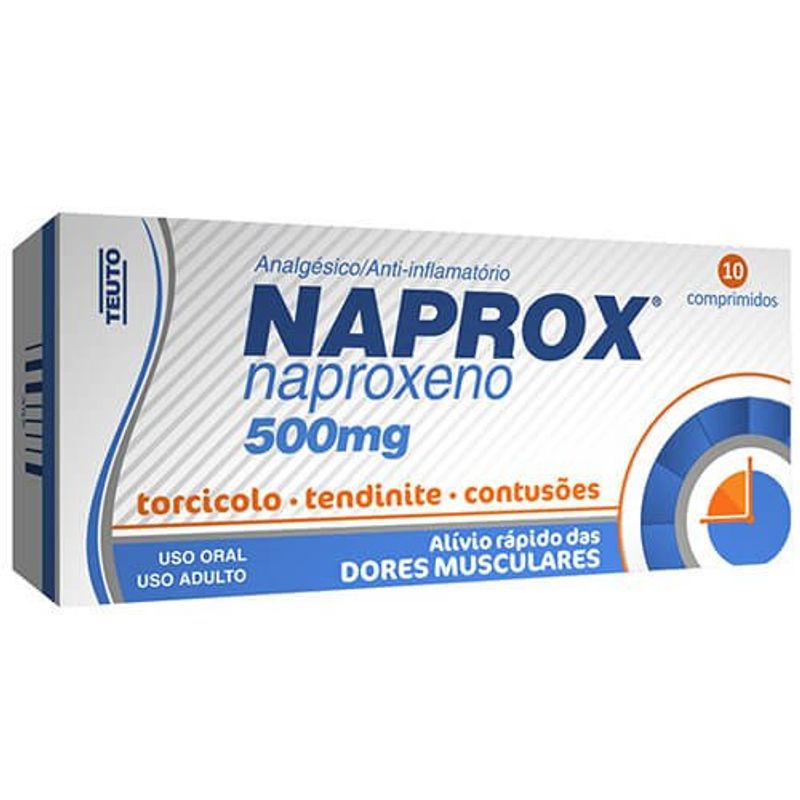 naprox 500mg 10 comprimidos