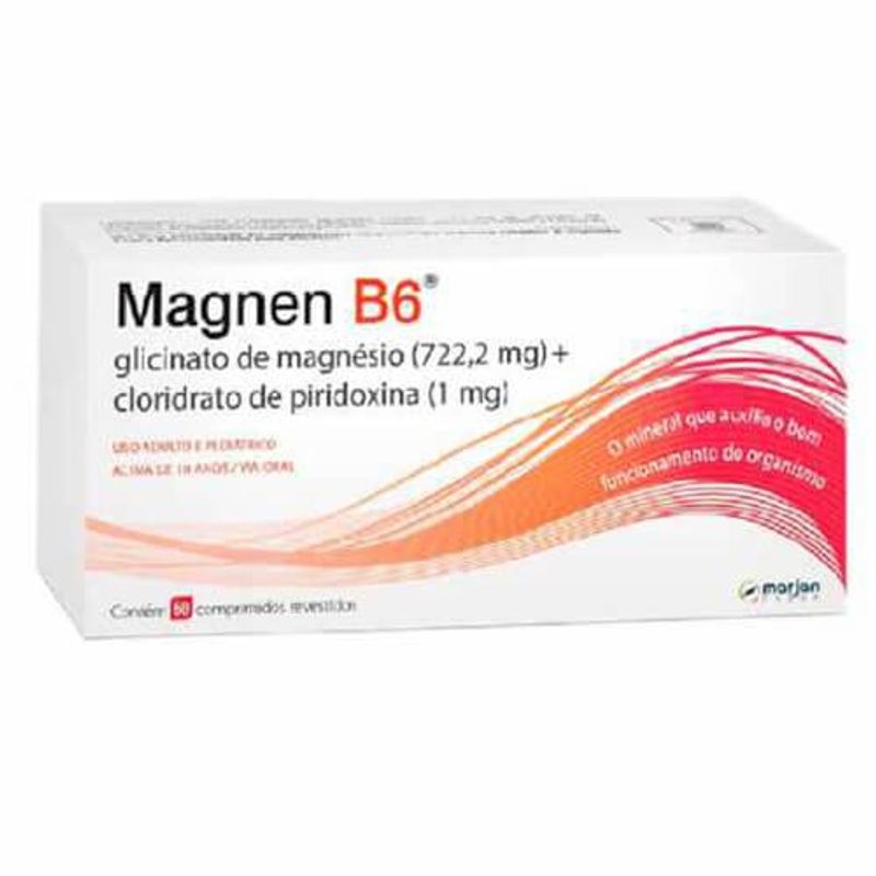 magnen b6 60 comprimidos revestidos