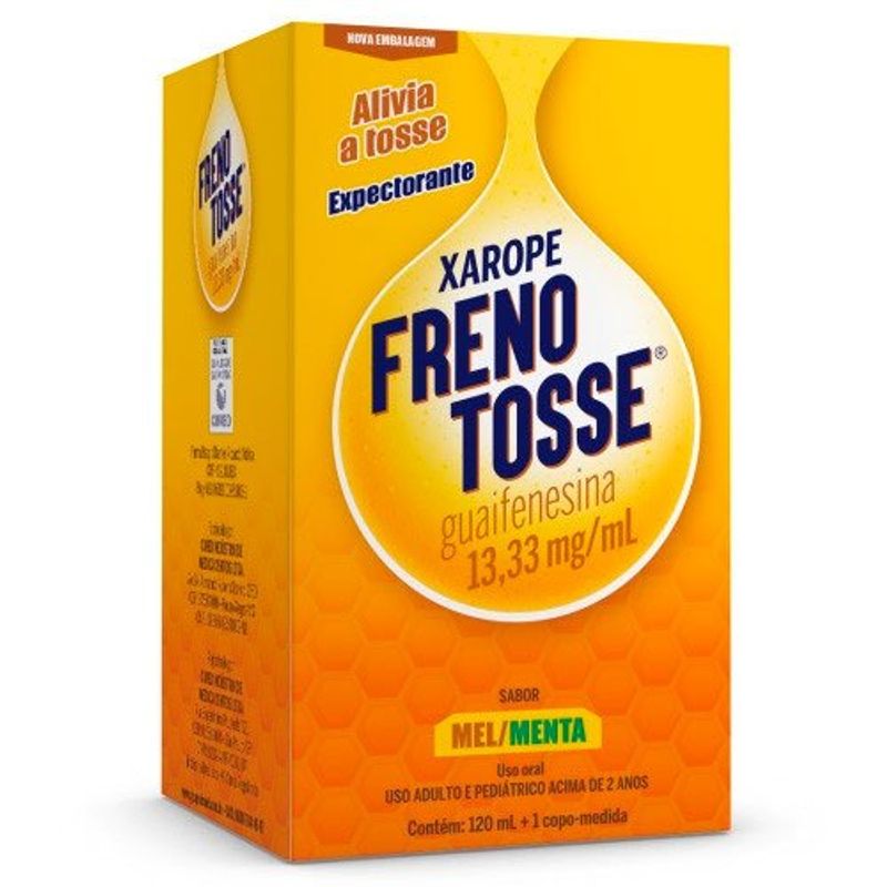 frenotosse 13,33mg/ml xarope 120ml sabor mel cimed similar