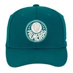 boné palmeiras supercap patch bordado stretch verde escuro (mp)