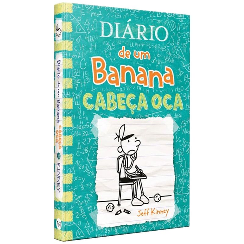 livro diário de um banana 18 cabeça oca capa dura - vergara (mp)