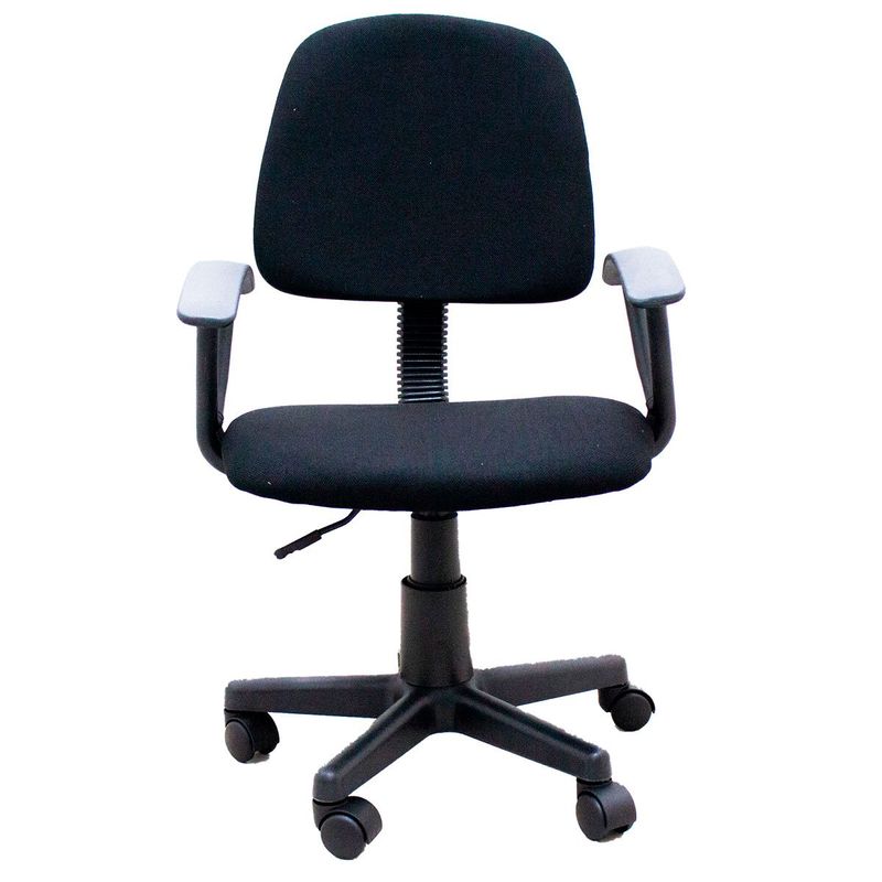 cadeira para escritório giratório latcor preto lc004-2