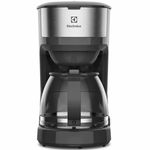 cafeteira elétrica electrolux efficient 30 xícaras 750w 127v preto e inox ecm20