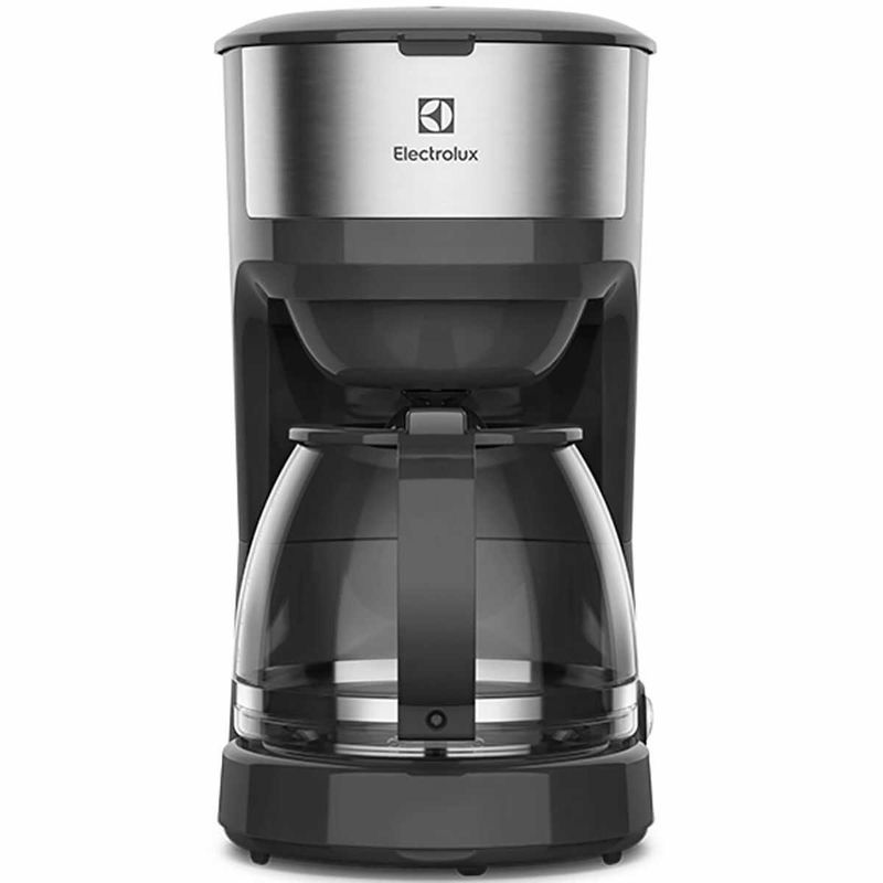 cafeteira elétrica electrolux efficient 30 xícaras 750w 127v preto e inox ecm20