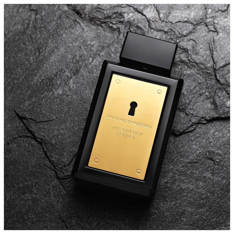 perfume the golden secret antonio banderas masculino 50ml
