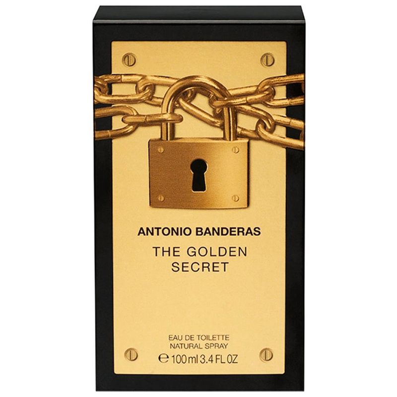 perfume the golden secret antonio banderas masculino 100ml