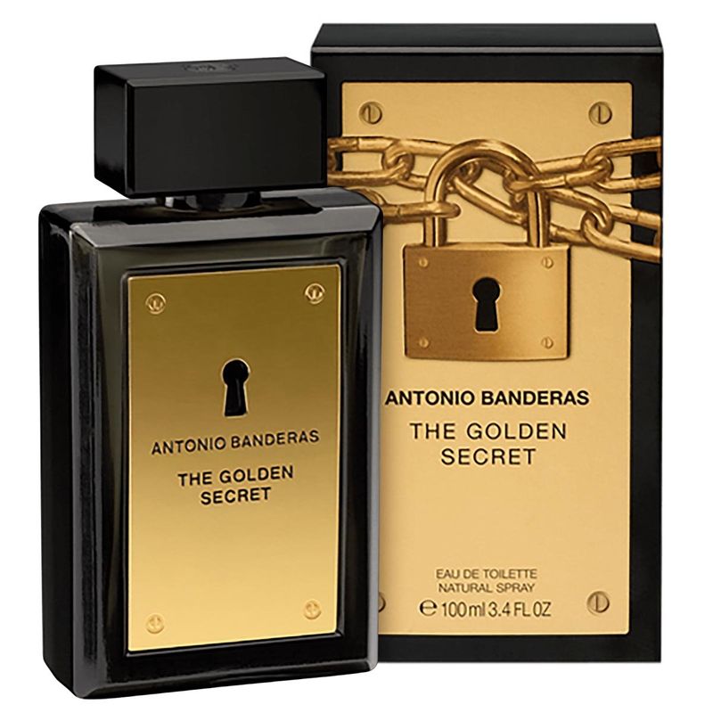perfume the golden secret antonio banderas masculino 100ml