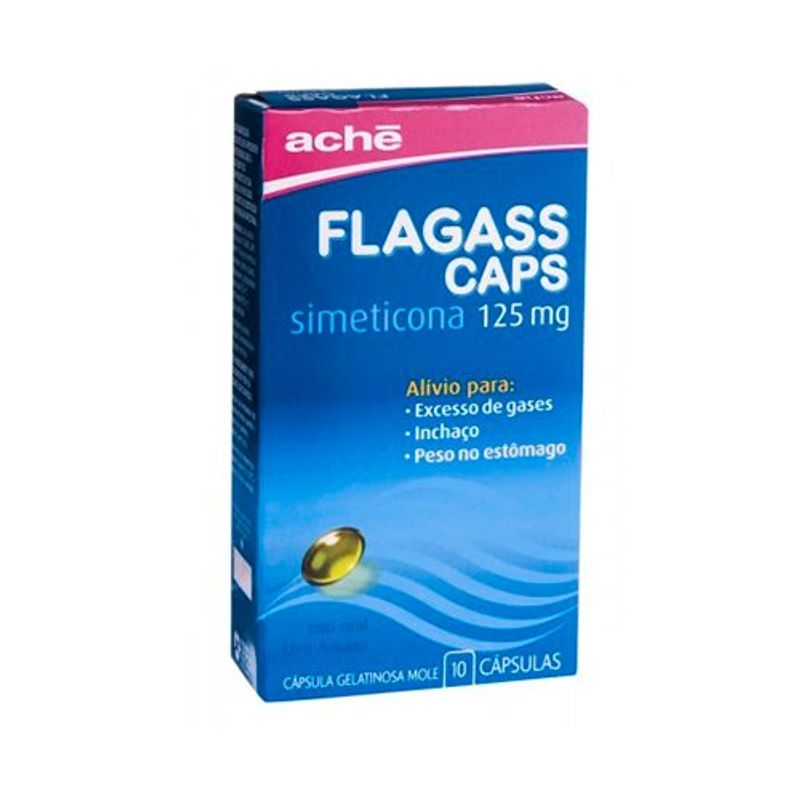 flagass caps 125mg 10 cápsulas