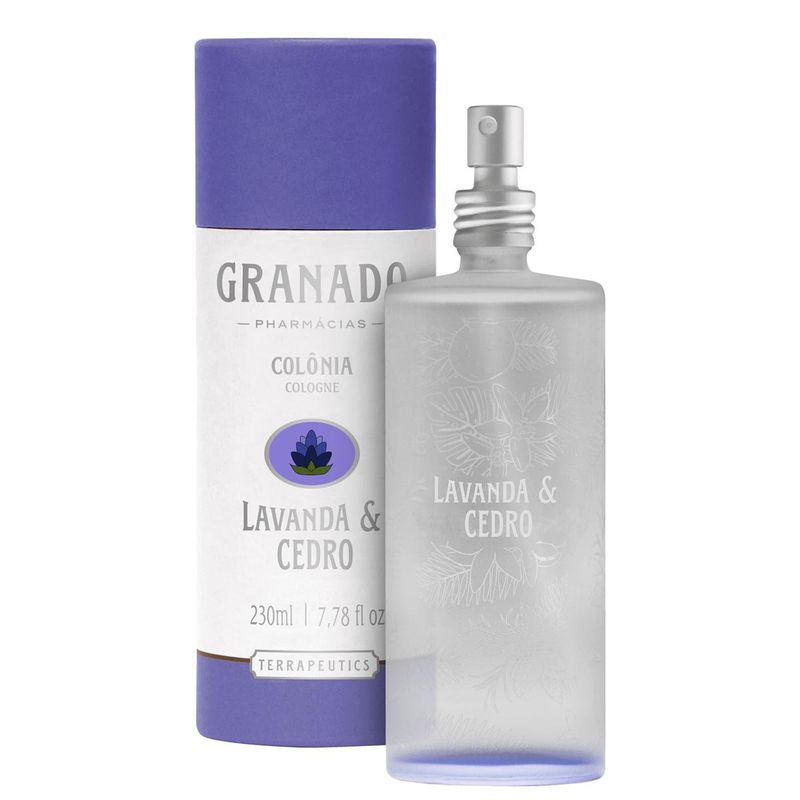 colônia lavanda e cedro granado 230ml