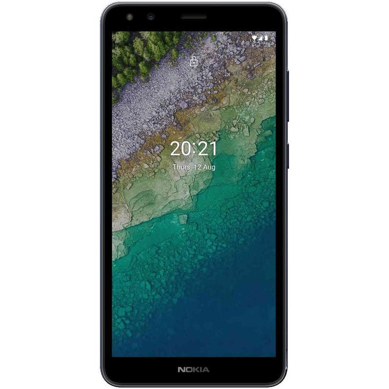 smartphone nokia c01 plus 32gb azul tela 5.45" câmera traseira 5.0mp 1gb ram