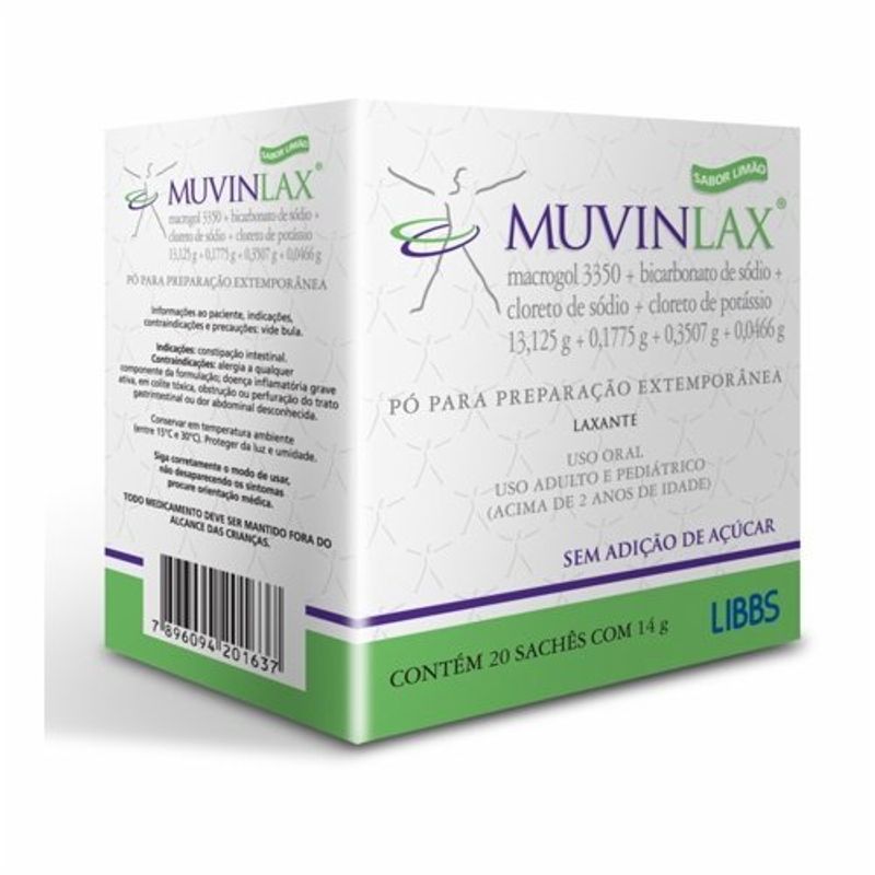 muvinlax 20 sachês