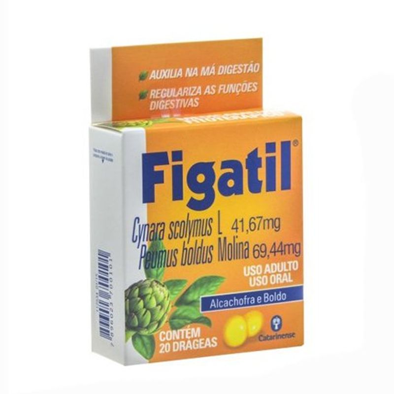 figatil 41,67+69,442 caixa com 20 comprimidos