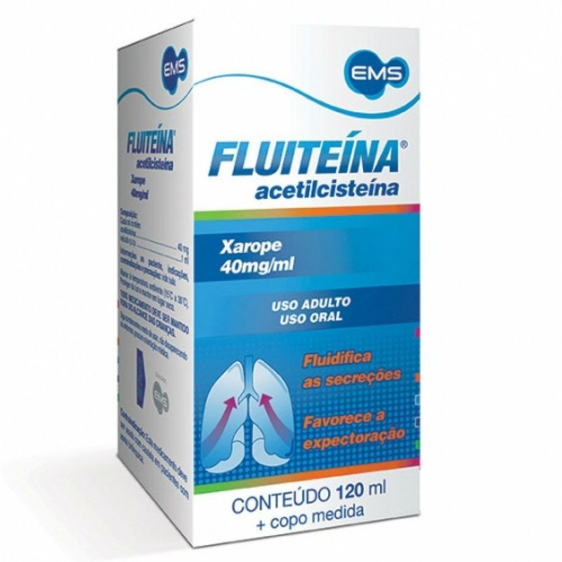 fluiteína 40mg/ml xarope