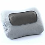 almofada massageadora relaxmedic shiatsu cinza