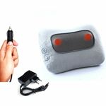 almofada massageadora relaxmedic shiatsu cinza