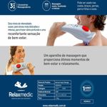 massageador portátil elétrico relaxmedic hammer