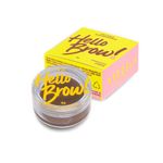 gel para sobrancelhas vizzela hello brow marrom claro 8g
