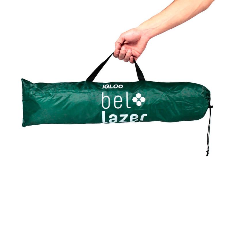 barraca belfix camping iglu para 3 pessoas verde - 102300