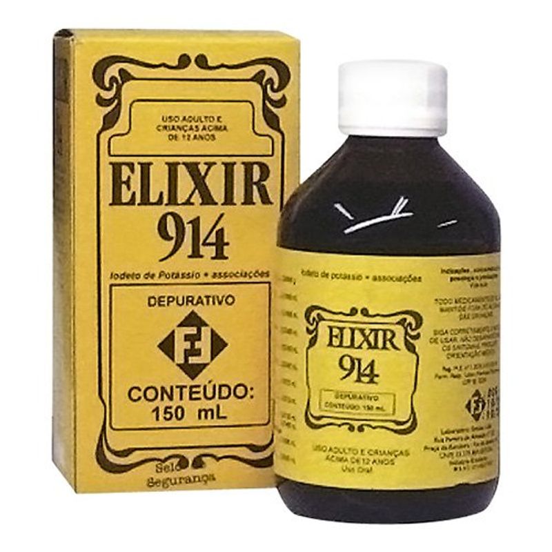 elixir 914 com 150ml simões