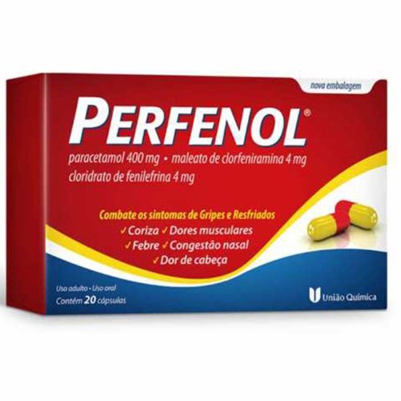 perfenol 20 cápsulas