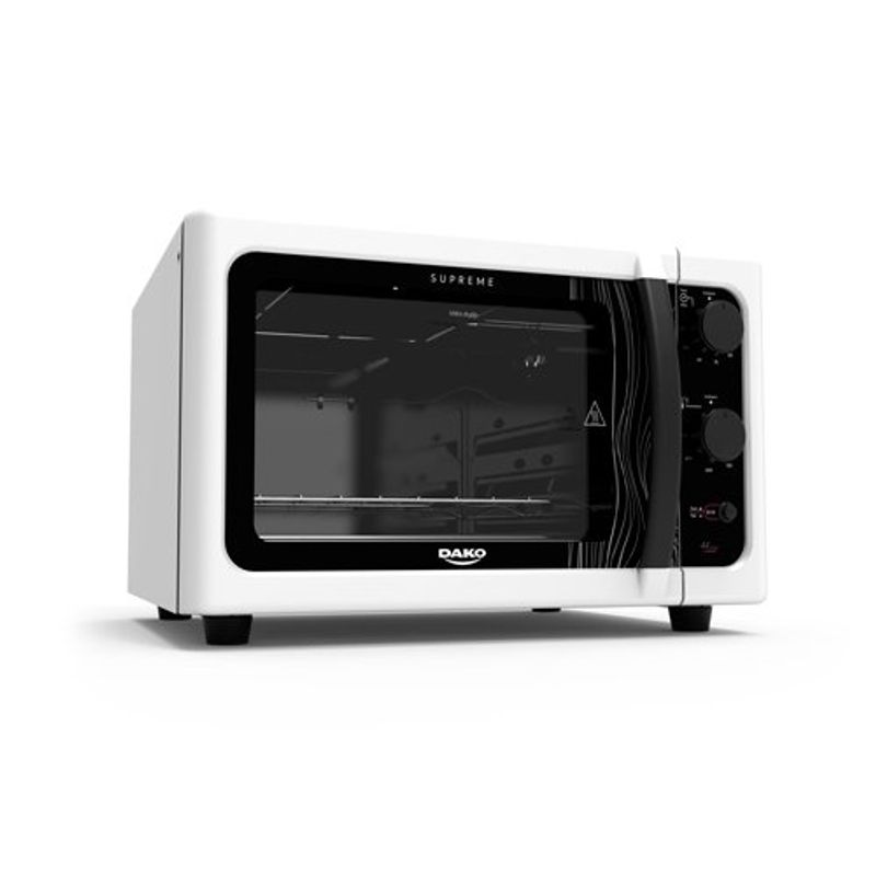 forno elétrico de bancada 44 litros dako supreme 127v 1750w branco 300000819