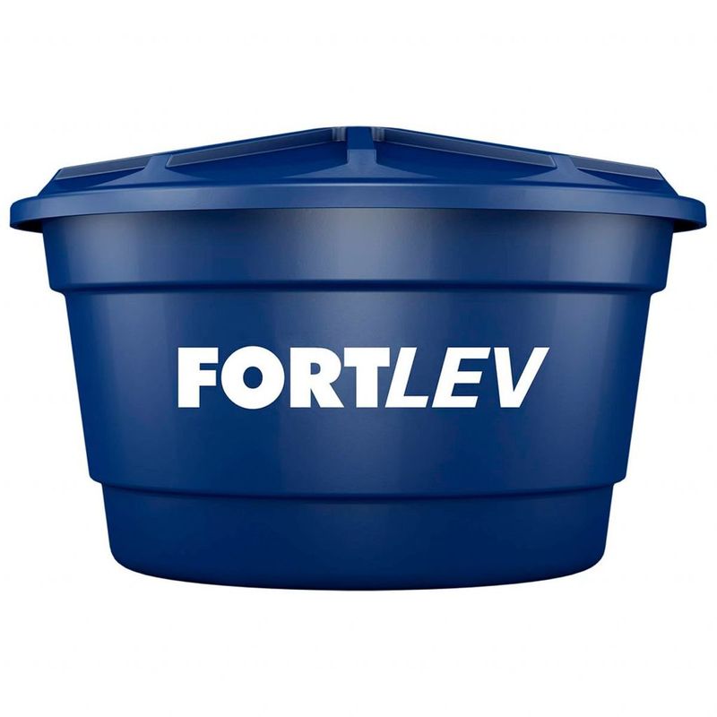 caixa d'água fortlev de polietileno 150 litros azul (mp)
