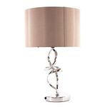 abajur de mesa latcor gs-1910063b prata