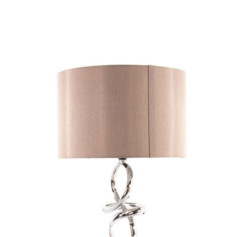 abajur de mesa latcor gs-1910063b prata