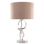 abajur de mesa latcor gs-1910063b prata