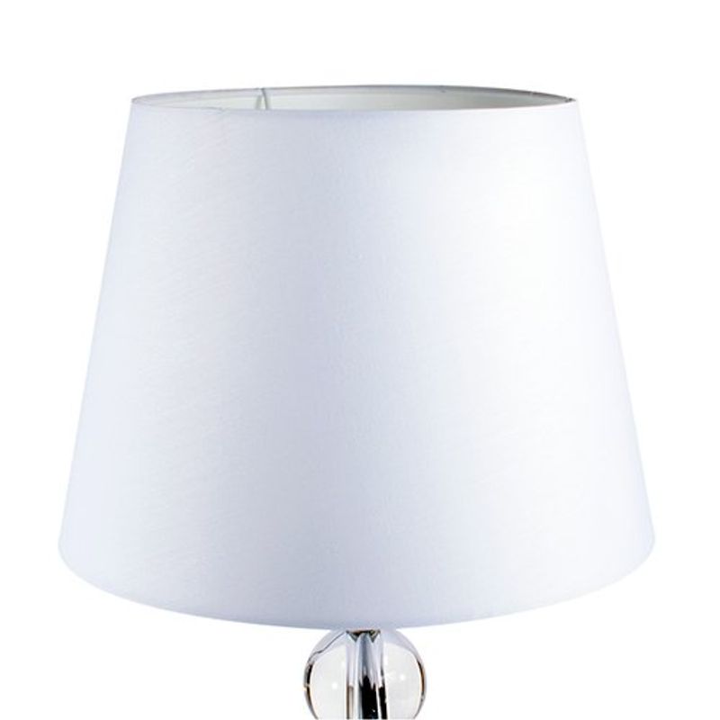 abajur de mesa latcor gs-1910063b prata