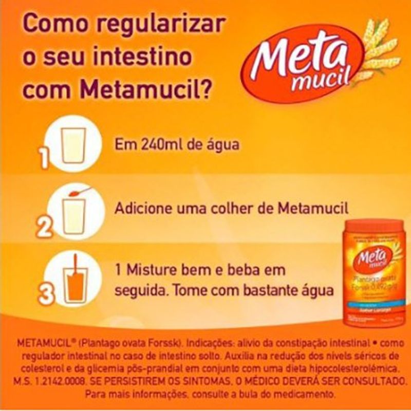 metamucil granulado