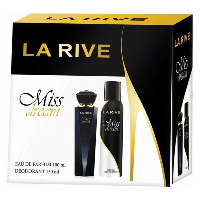 kit miss dream la rive eau de parfum 100ml desodorante 150ml