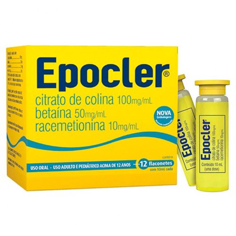 epocler caixa com 12 flaconetes solução oral