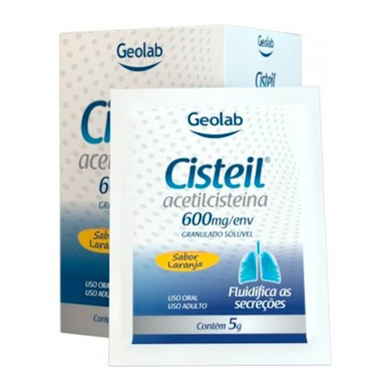 cisteil 600mg caixa com 16 envelopes