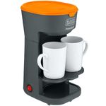 cafeteira elétrica individual black+decker freestyle cinza - cm01br