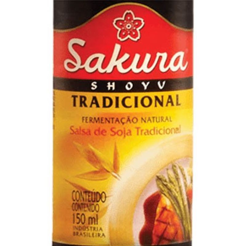 molho shoyu tradicional sakura 150 ml