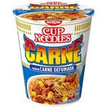 macarrão instantâneo cup noodles sabor carne defumada