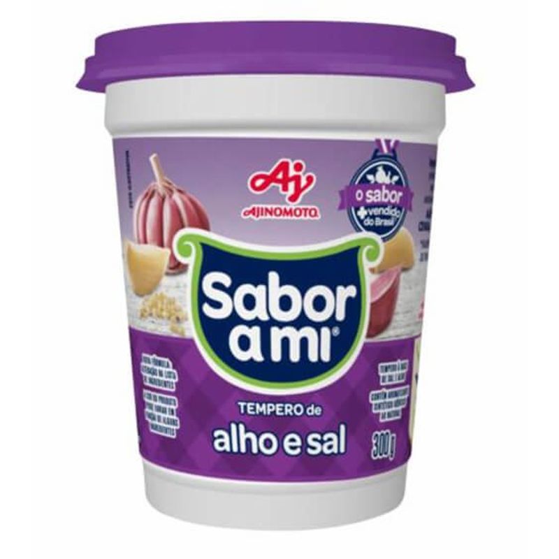 tempero alho e sal sabor a mi 300g