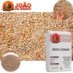 seixo ensacado embalagem 25kg plástica joão de barro (mp)