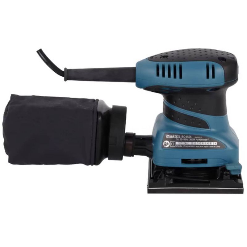 lixadeira orbital makita 200w 127v - bo4556 (mp)