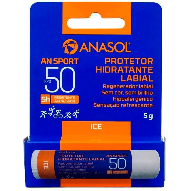 protetor solar labial anasol an sport fps60 5g