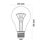 lâmpada halógena artek e-27 42w 127v 2800k 4290 luz amarela (mp)