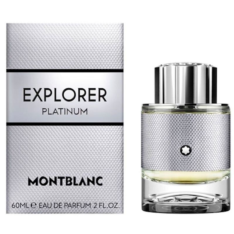 perfume masculino montblanc explorer platinum eau de parfum 60ml