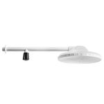 chuveiro 8” com braço registro de 30cm plástico herc 1/2" branco médio (mp)