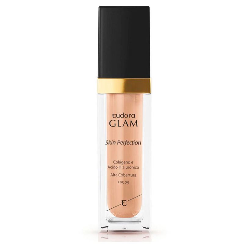 base líquida eudora glam skin perfection cor 00 30ml
