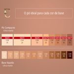 pó compacto eudora soul ultra matte cor 50