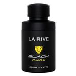 perfume masculino la rive black fury eau de toilette 75ml