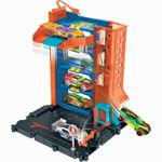 pista mattel hot wheels city garagem - hdr28