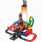 pista mattel hot wheels city garagem - hdr28